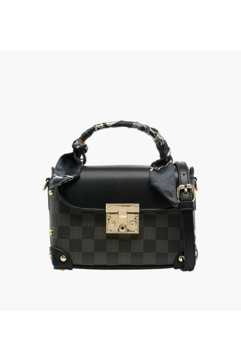Sasha Textured Crossbody Bag with Detachable Strap